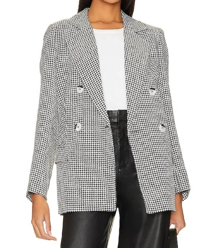 Camilla Blazer In Black/white