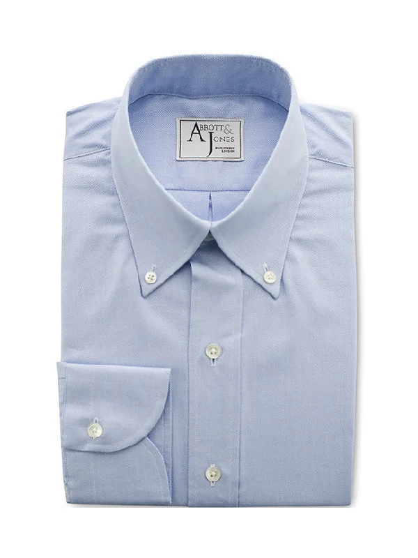 Bespoke - Light Blue Royal Oxford Shirt